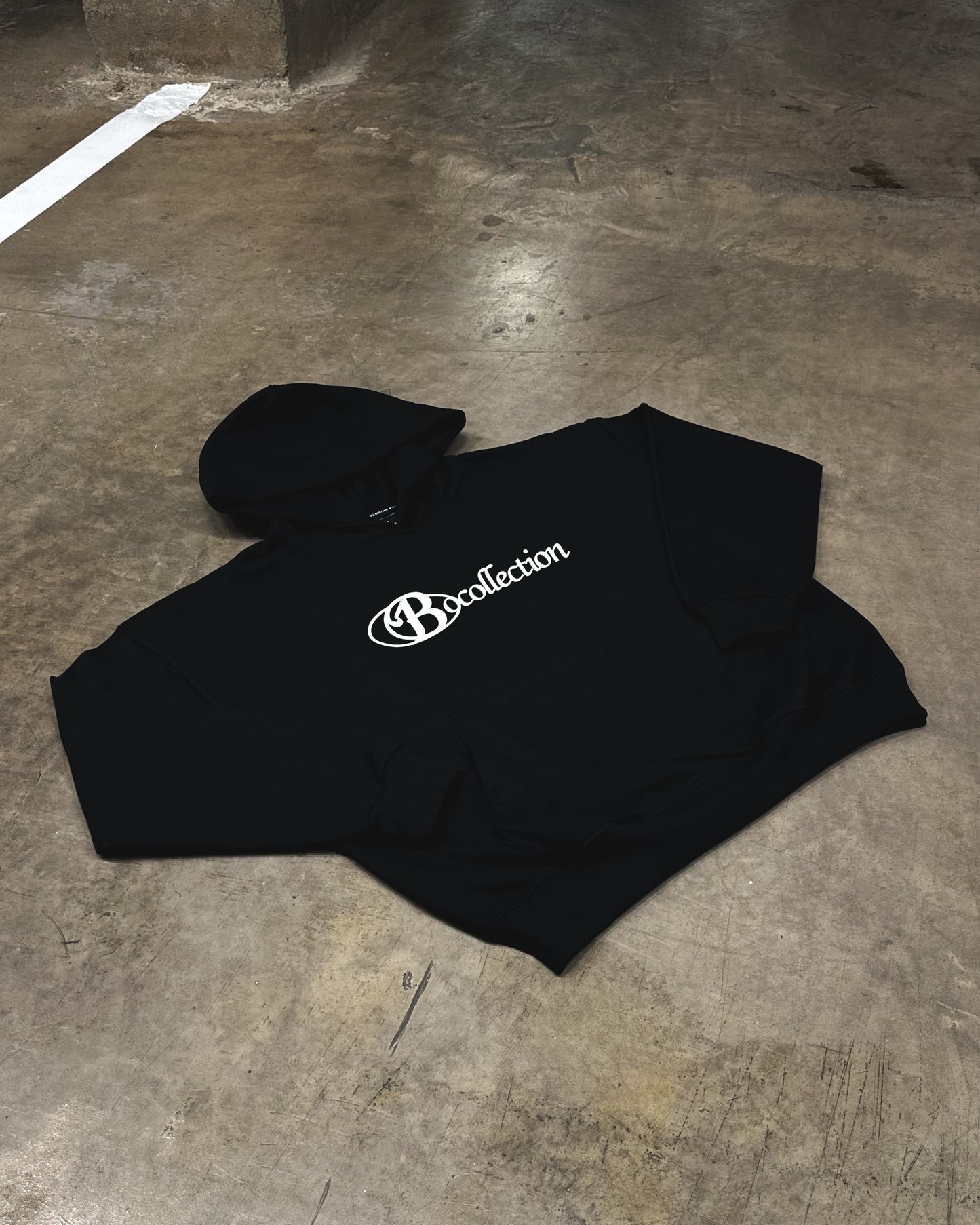 Hoodie black 3D logo limited edition - Bo world edition