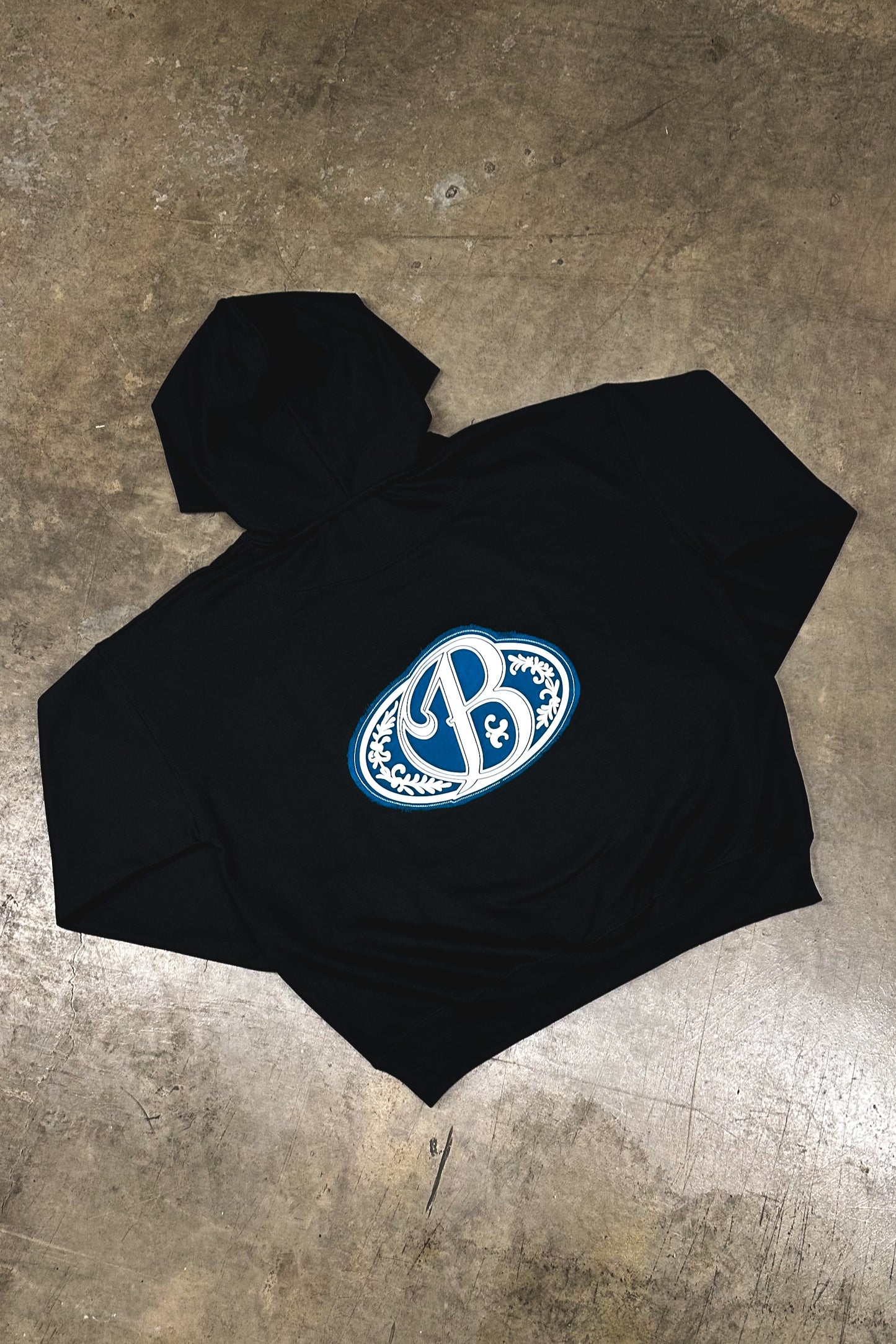 Hoodie black 3D logo limited edition - Bo world edition