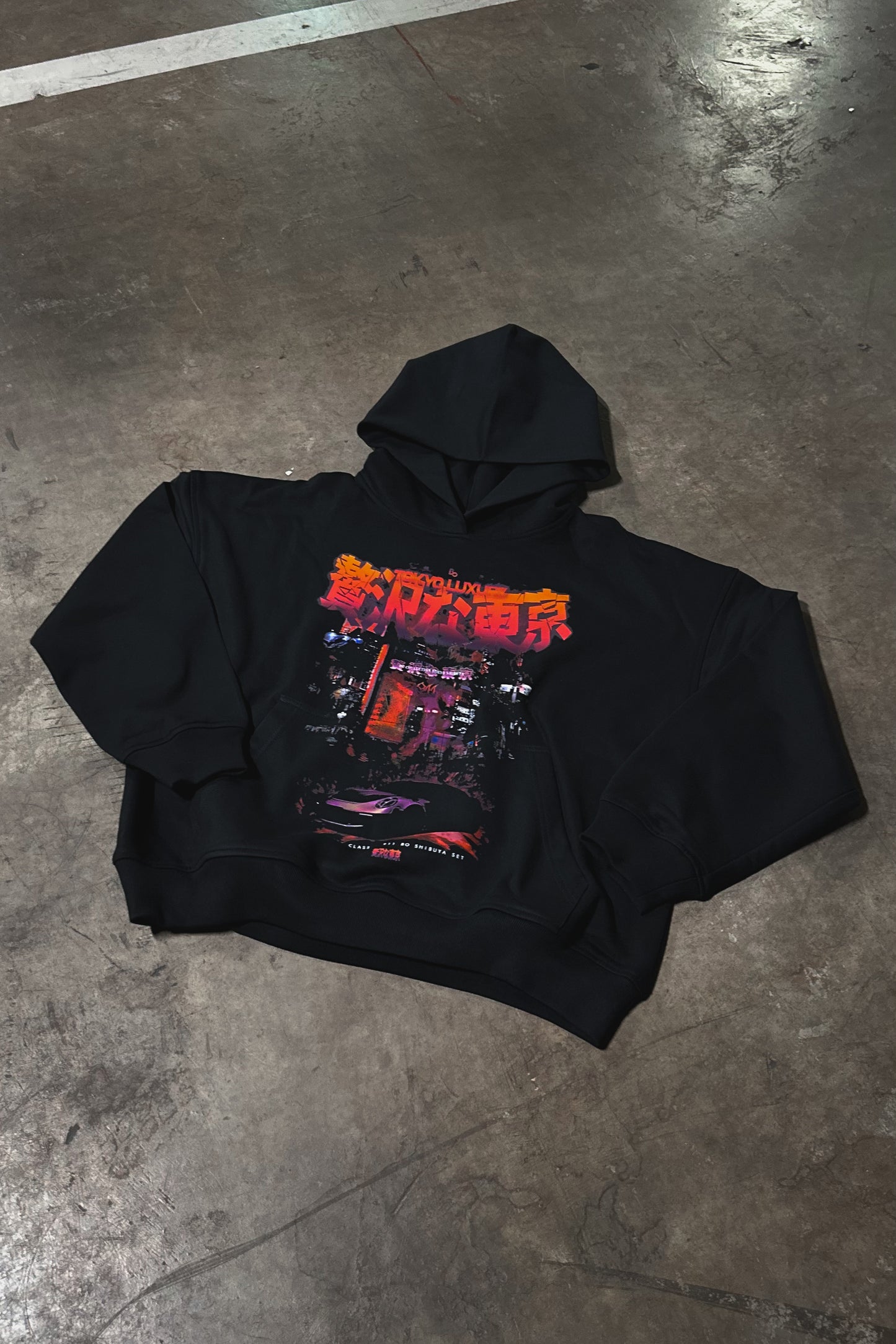 Hoodie Tokyo Shibuya set - Luxury class edition
