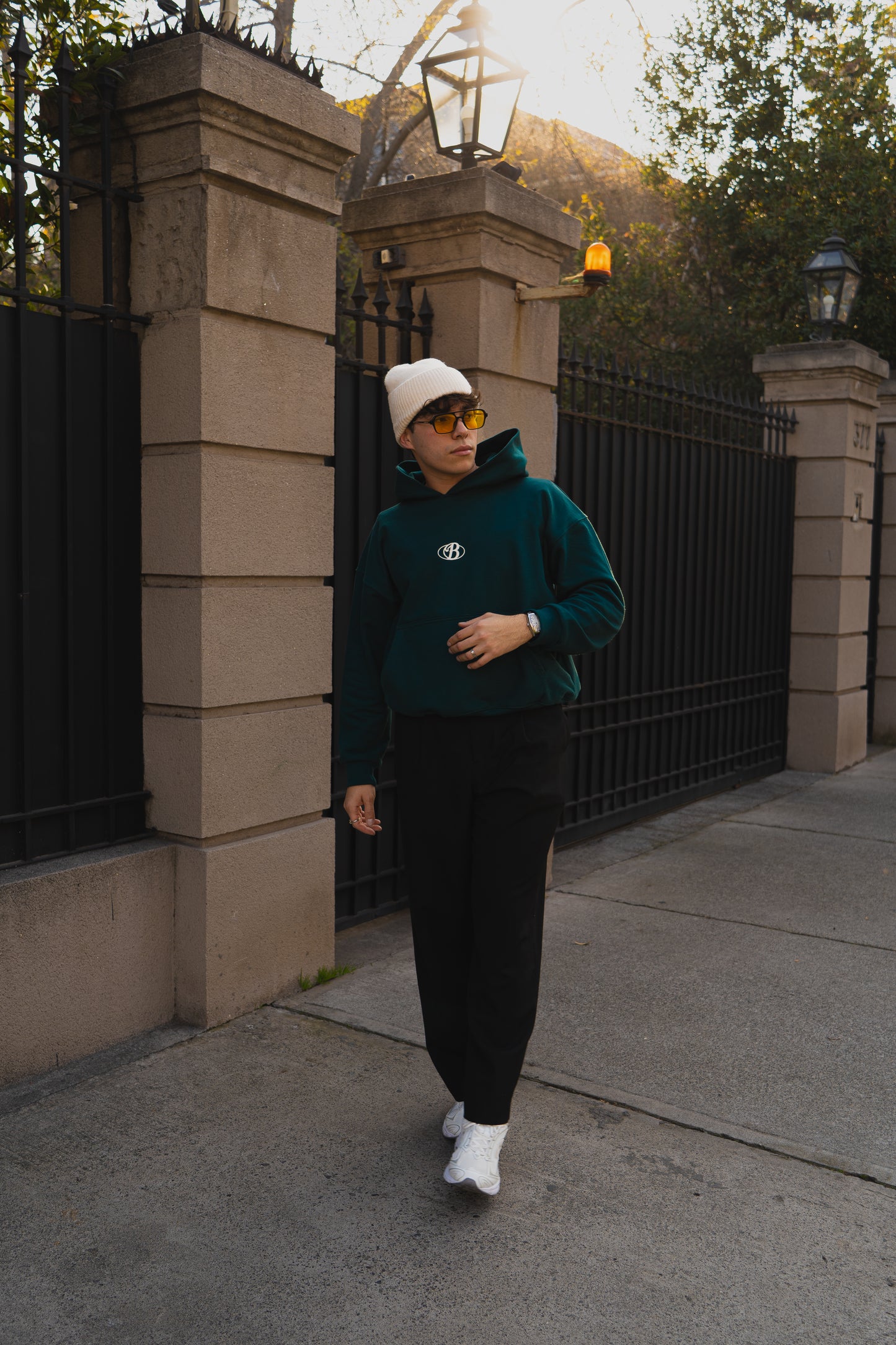 Hoodie green Bo exclusive - Membership club series