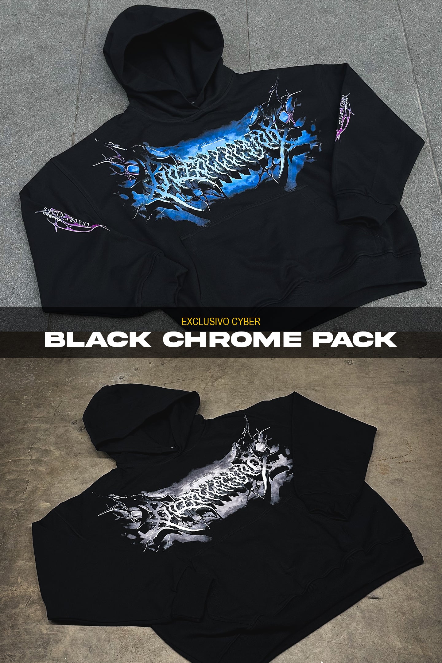 BLACK CHROME PACK