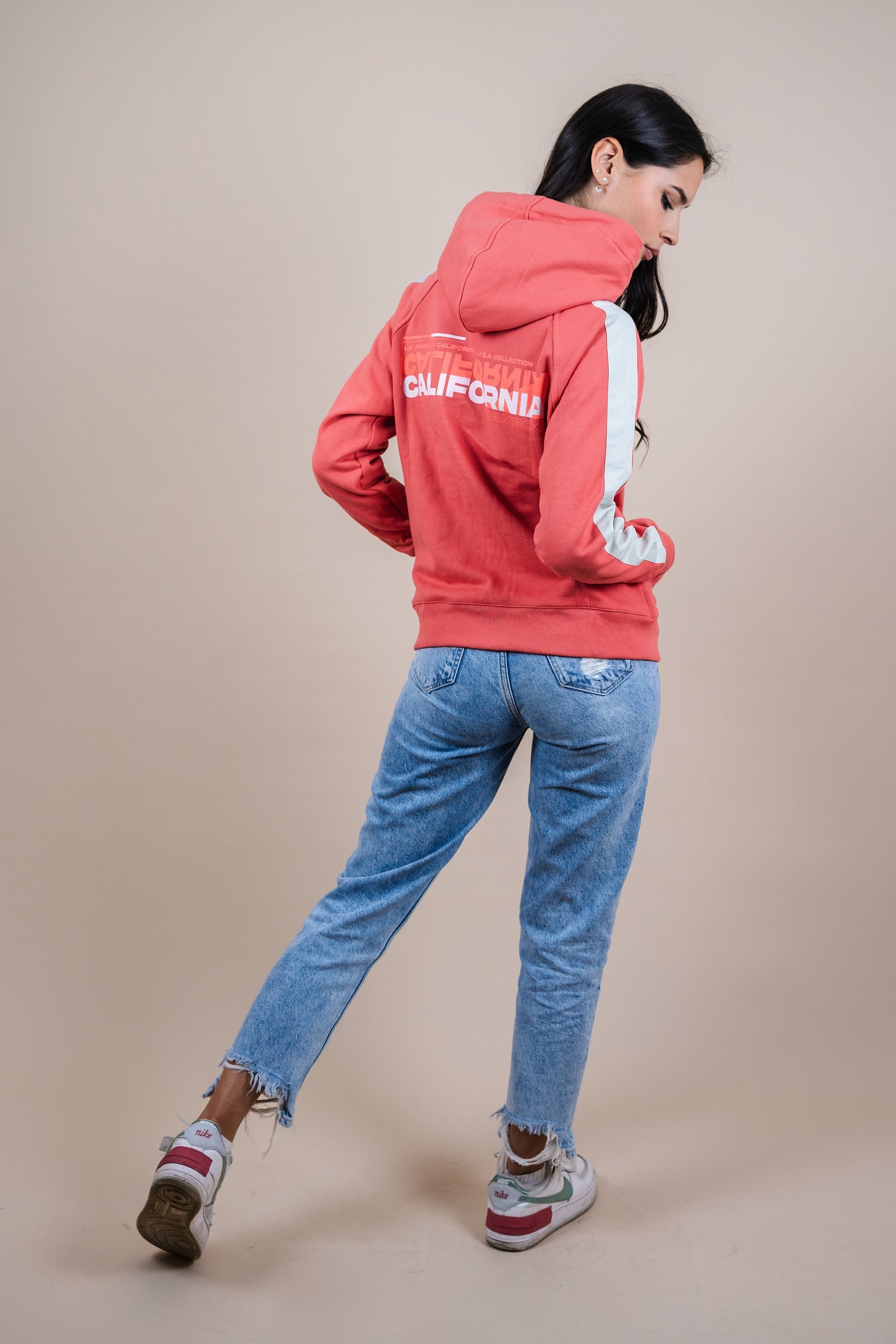 Zip up hoodie summer colors L.A - CALIFORNIA SERIES