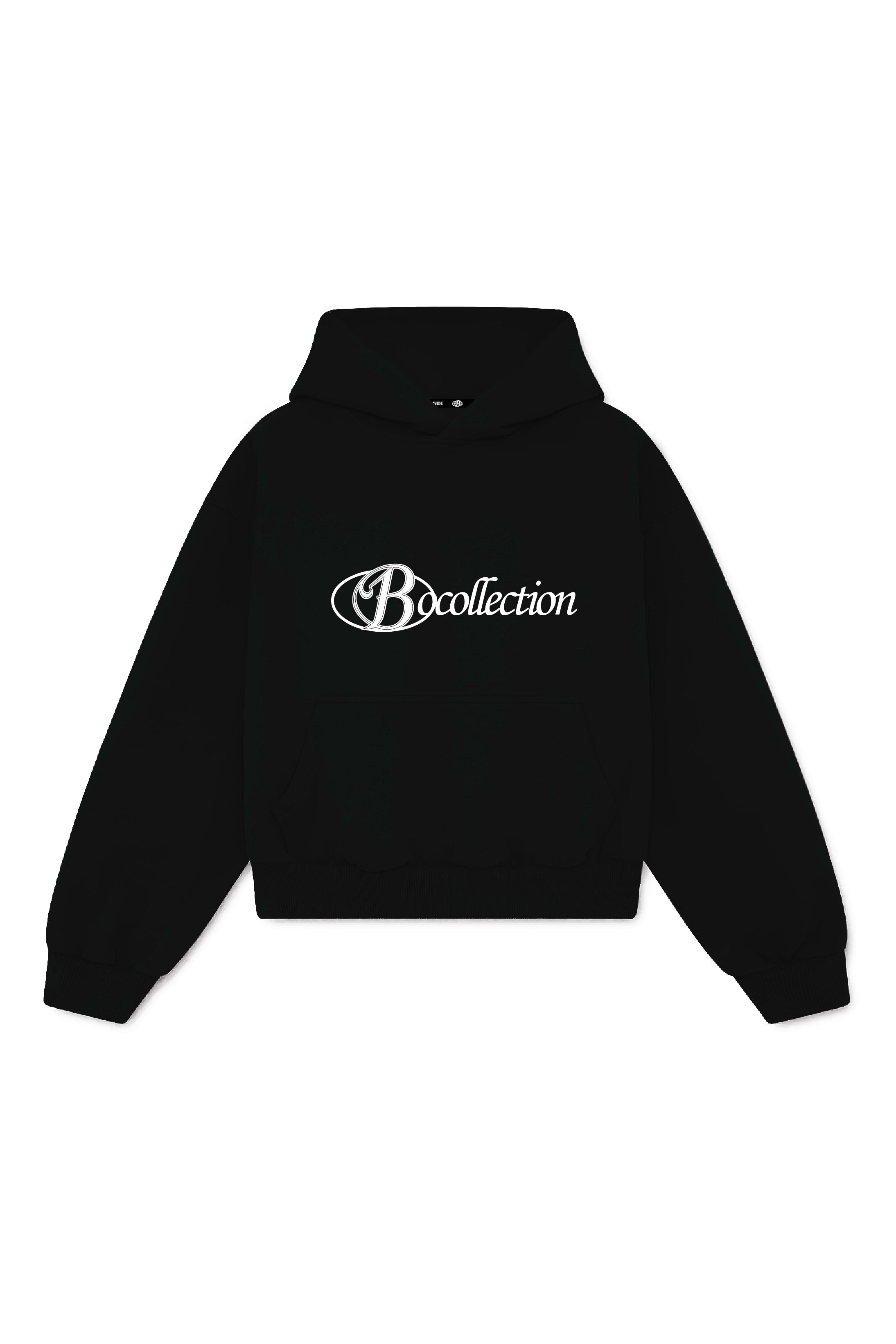Hoodie black big logo 3D - Classic series