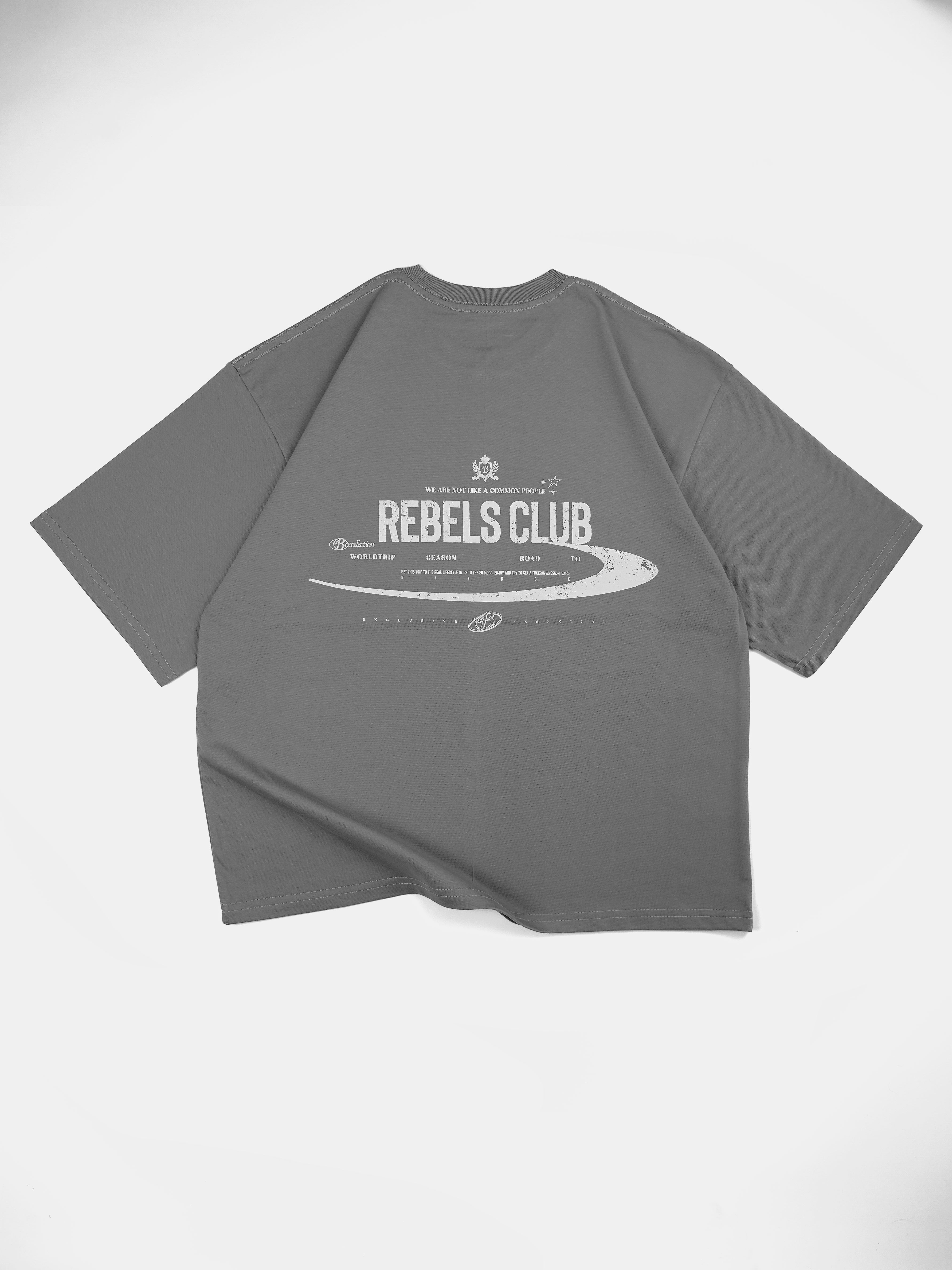 Polera gris Rebels club