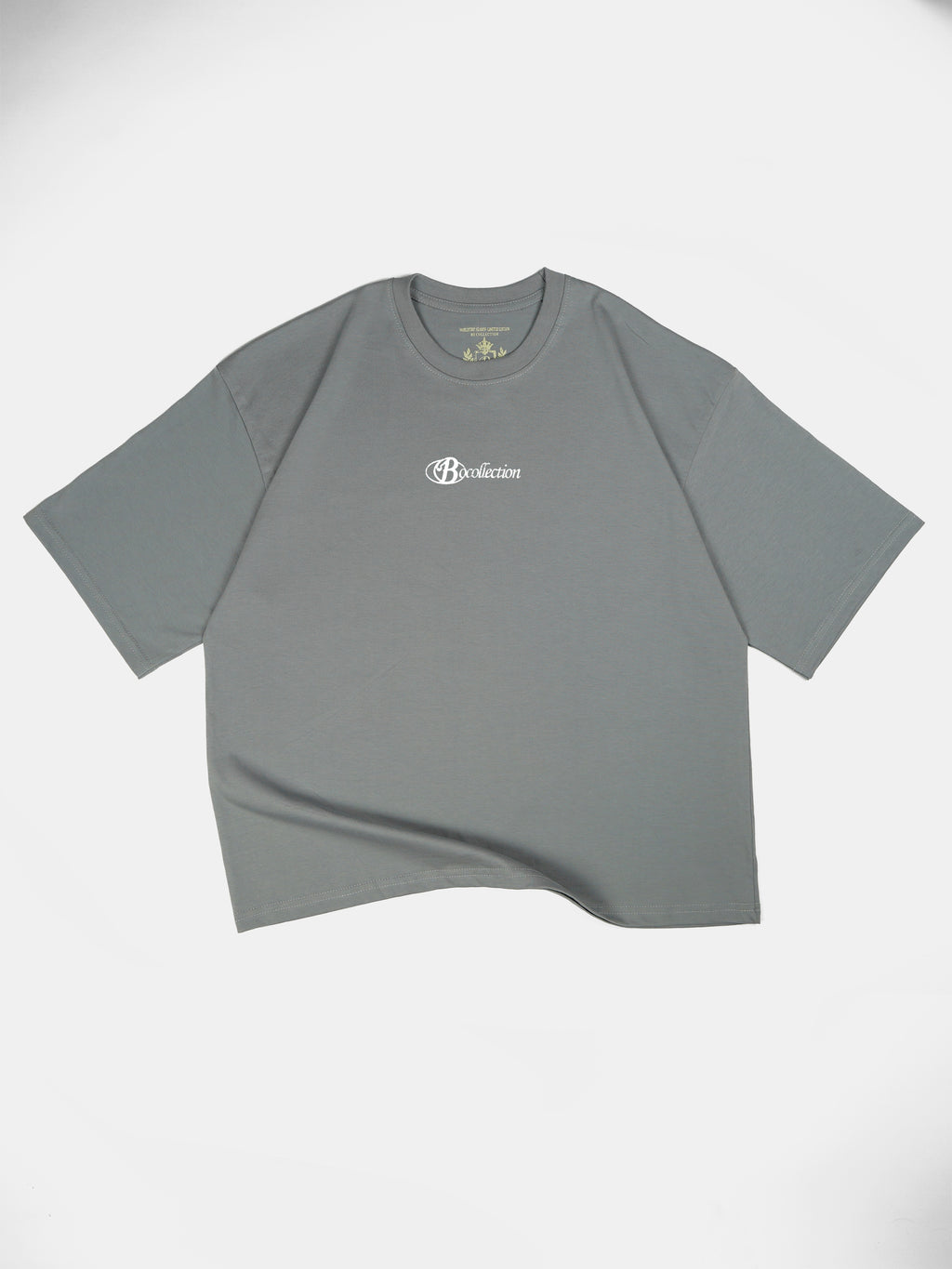 Polera gris worldtrip logo