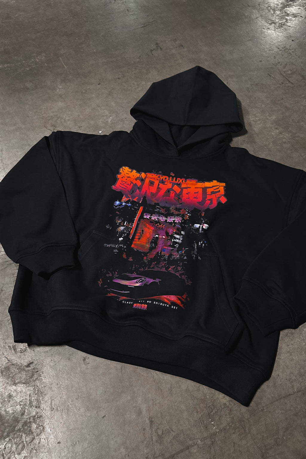 Hoodie Tokyo Shibuya set - Luxury class edition