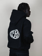 Hoodie black big logo 3D