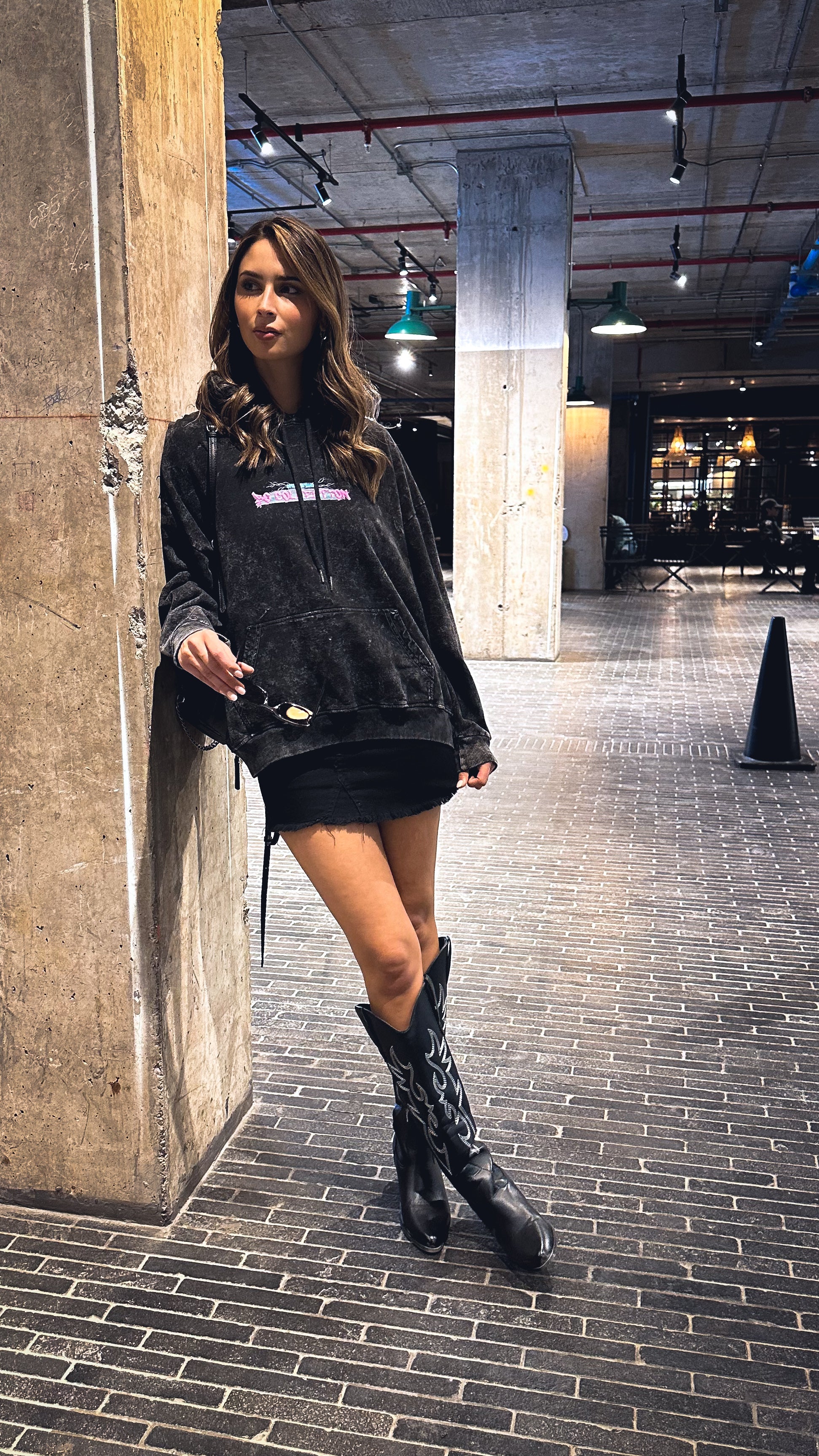 Hoodie jaspeado Bo Teddy exclusive