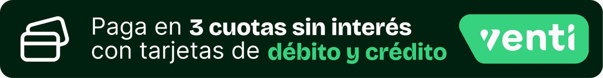 Venti: 3 cuotas sin interés