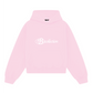 Hoodie pink 3D logo special edition - Classic series