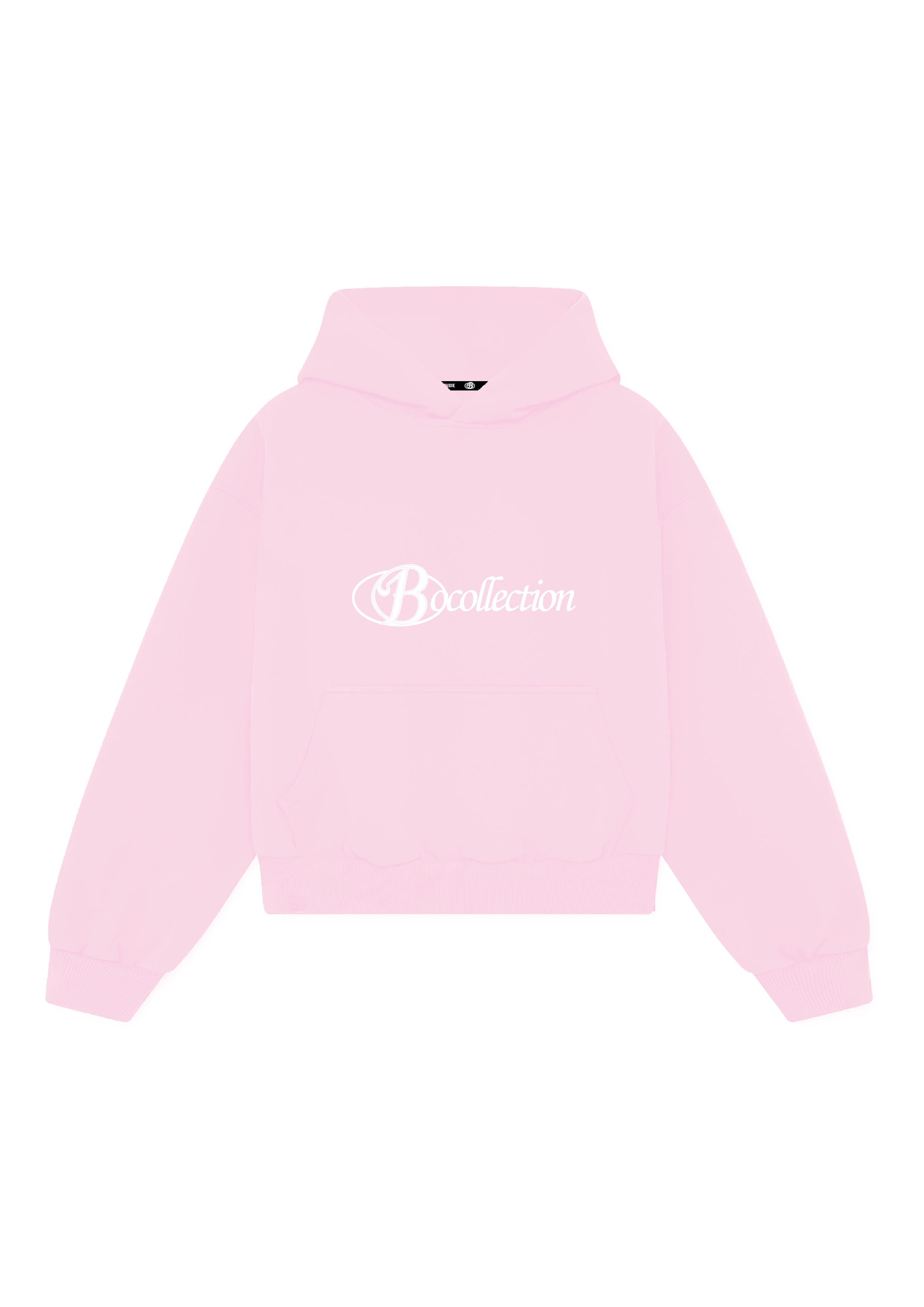 Hoodie pink big logo 3D special edition - Classic series