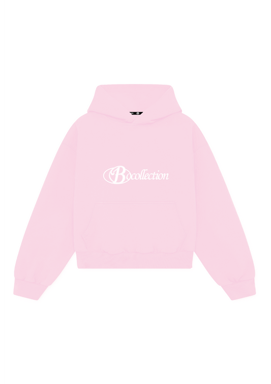 Hoodie pink 3D logo special edition - Classic series