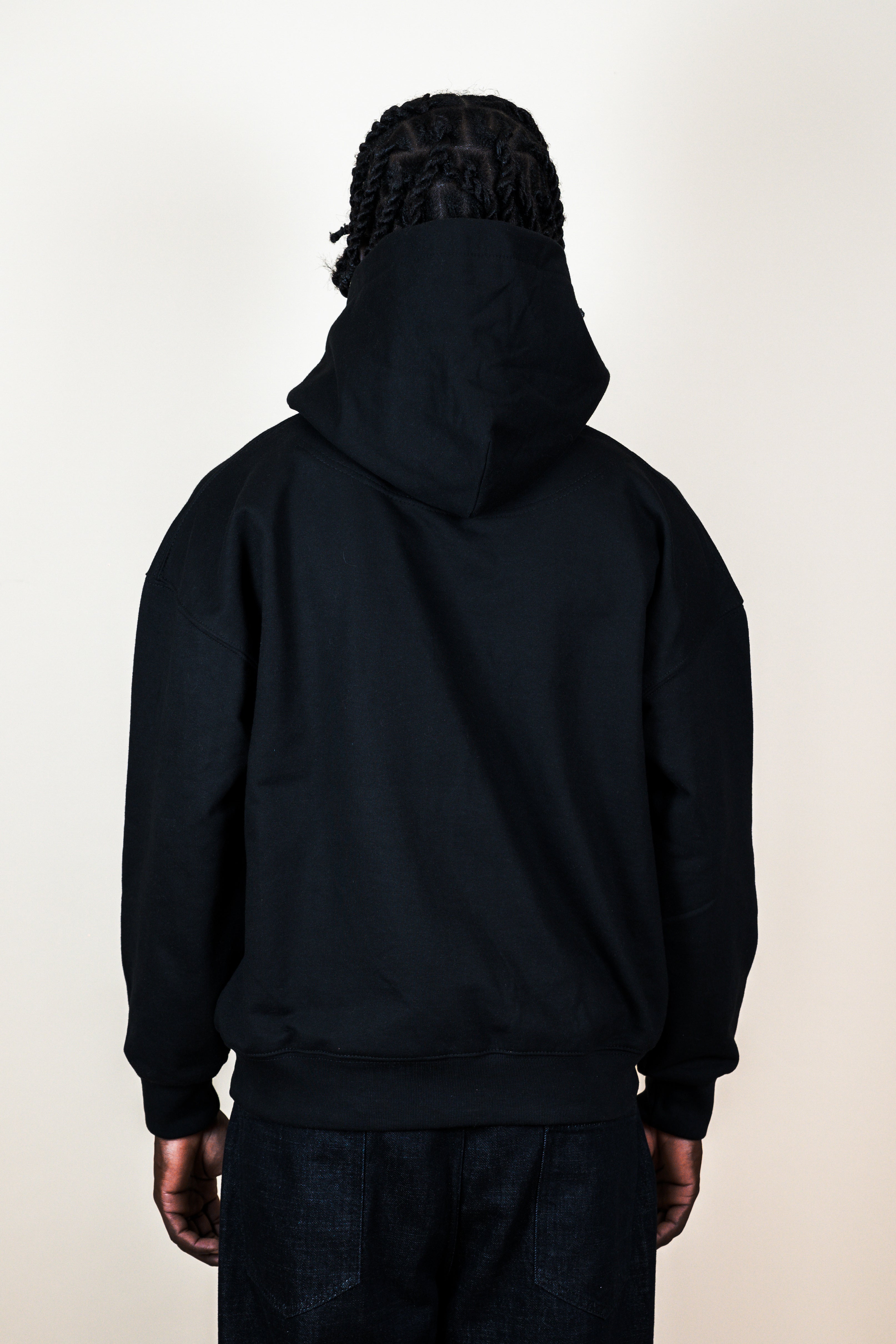 Hoodie black Bo basic - Bo world edition