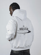 PREVENTA - Hoodie rebels club soft grey