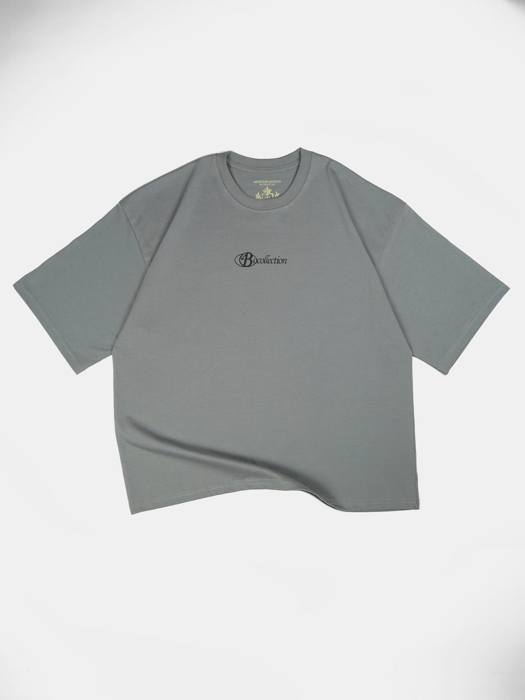 Polera gris logo 3D worldtrip