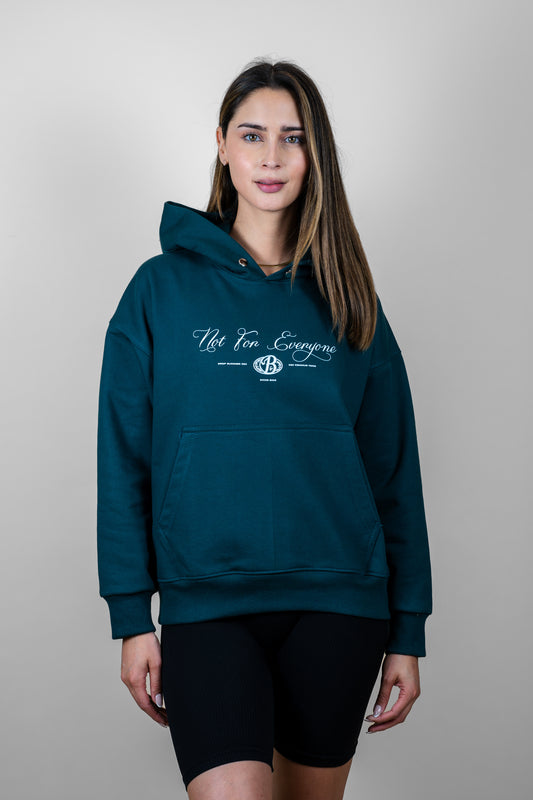 Hoodie oversize dark green Bo Martini - Summer series