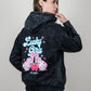 Hoodie jaspeado oversize Bo Lucky girls - Summer series