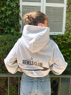 Hoodie Rebels club gris