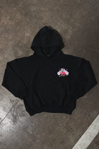 Hoodie oversize black Bo Lucky girls - Summer series