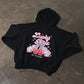 Hoodie oversize black Bo Lucky girls - Summer series