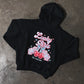 Hoodie oversize black Bo Lucky girls - Summer series