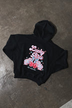 Hoodie oversize black Bo Lucky girls - Summer series