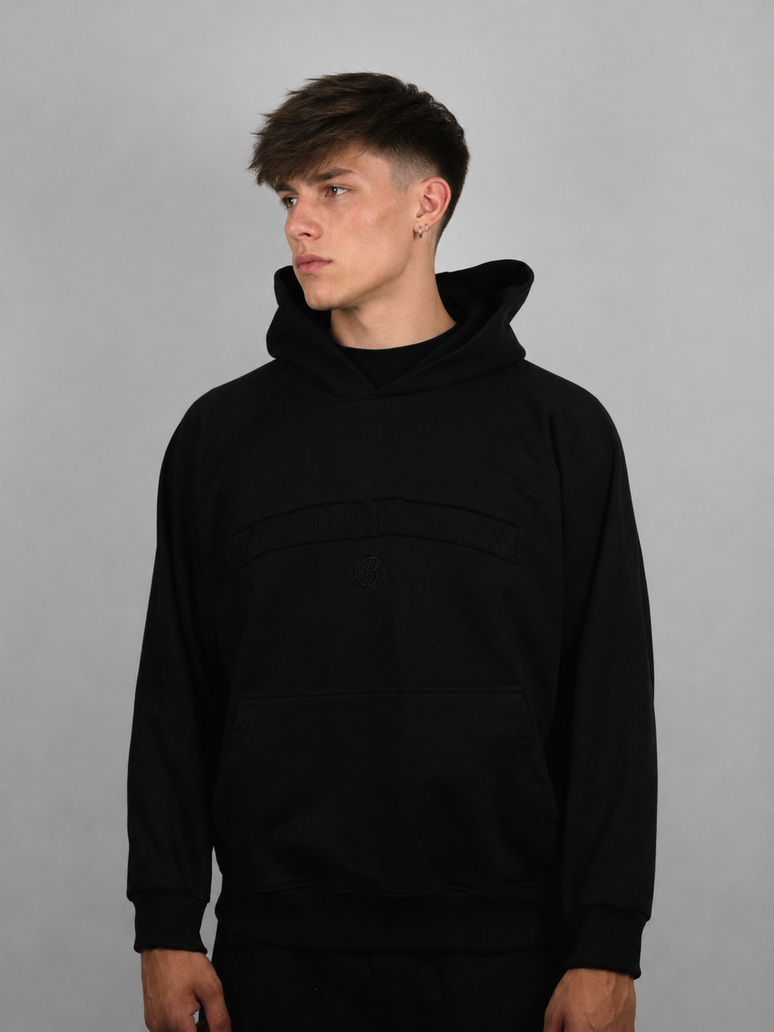 Hoodie essential negro