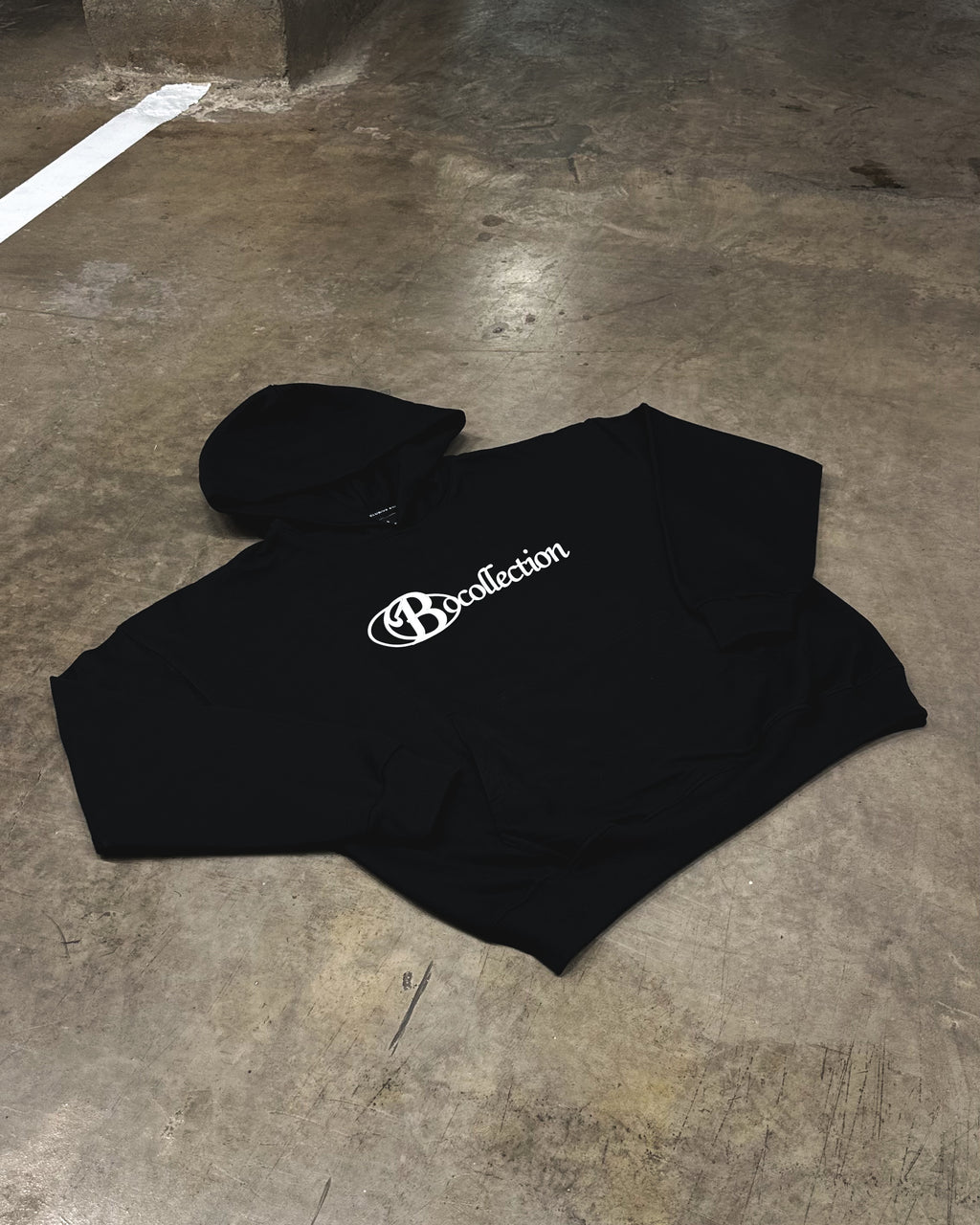 Hoodie black big logo 3D special edition