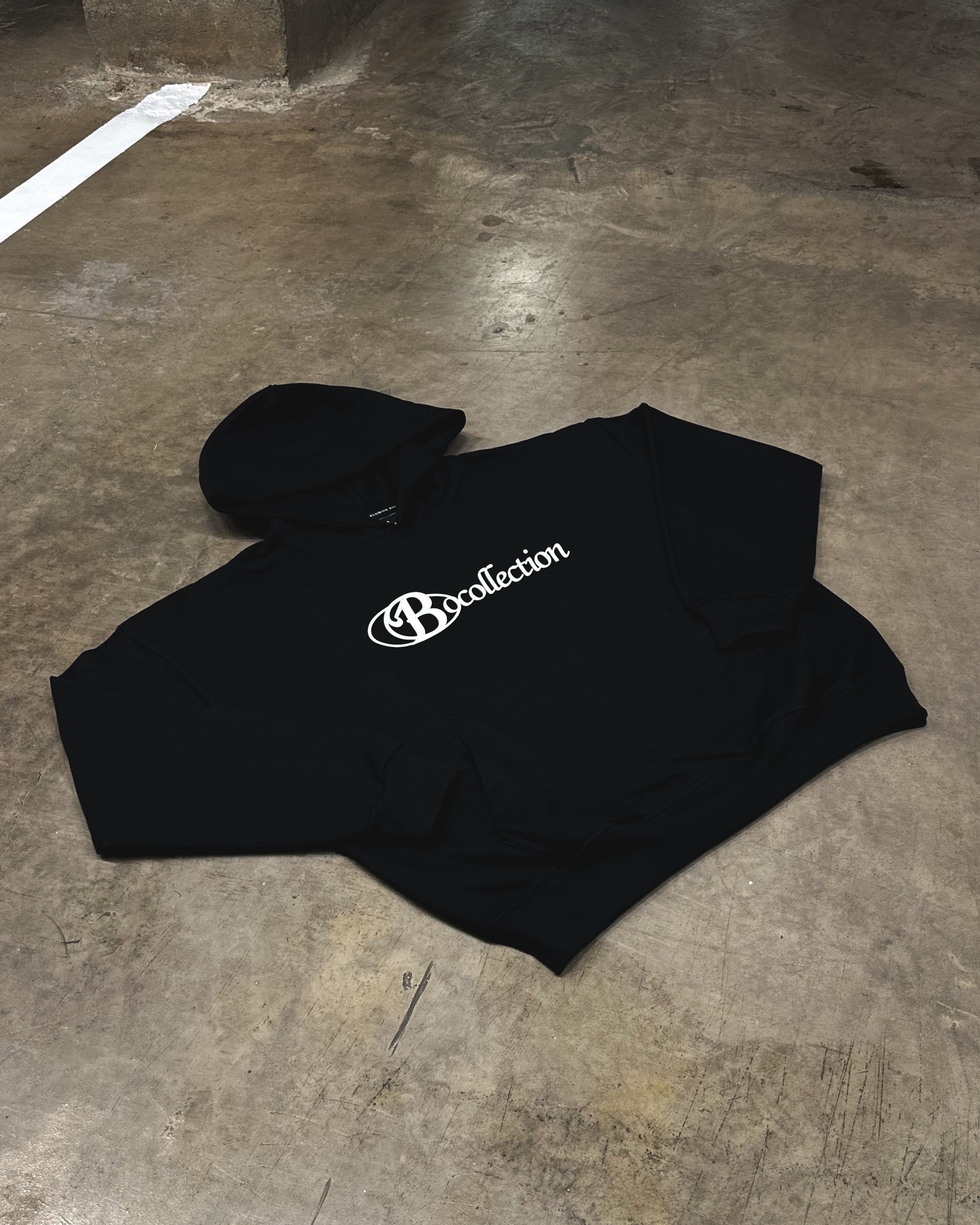 Hoodie black big logo 3D special edition