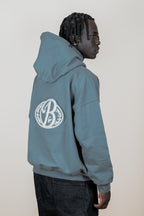 Hoodie grey big logo 3D - Bo world edition