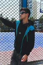 Windbreaker jacket Bo blue colors - Luxury class series