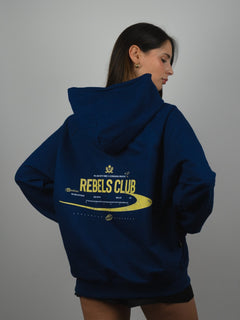 Hoodie Rebels club azul Francia