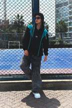 Windbreaker jacket Bo blue colors - Luxury class series