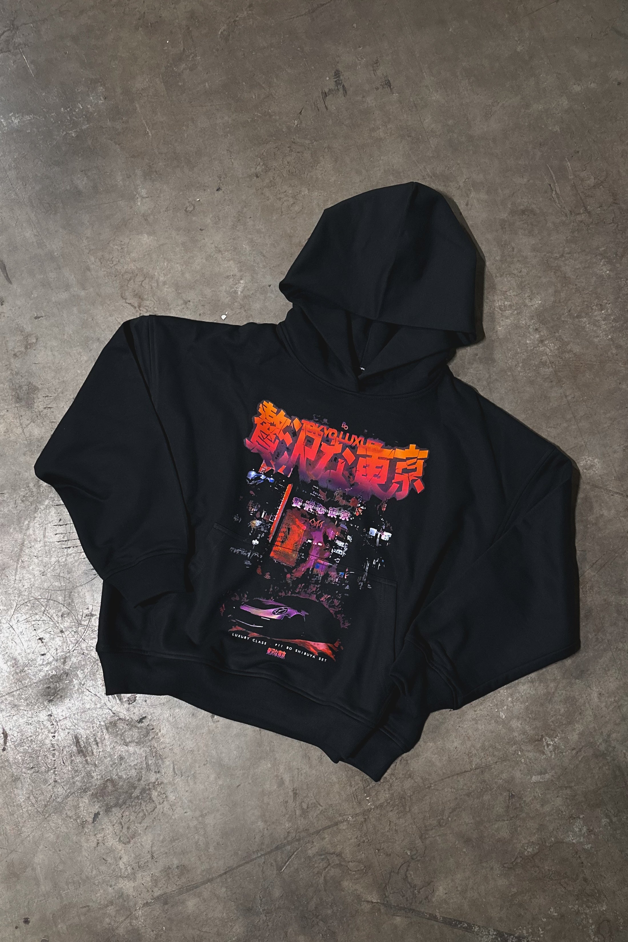 Hoodie Tokyo Shibuya set - Luxury class edition