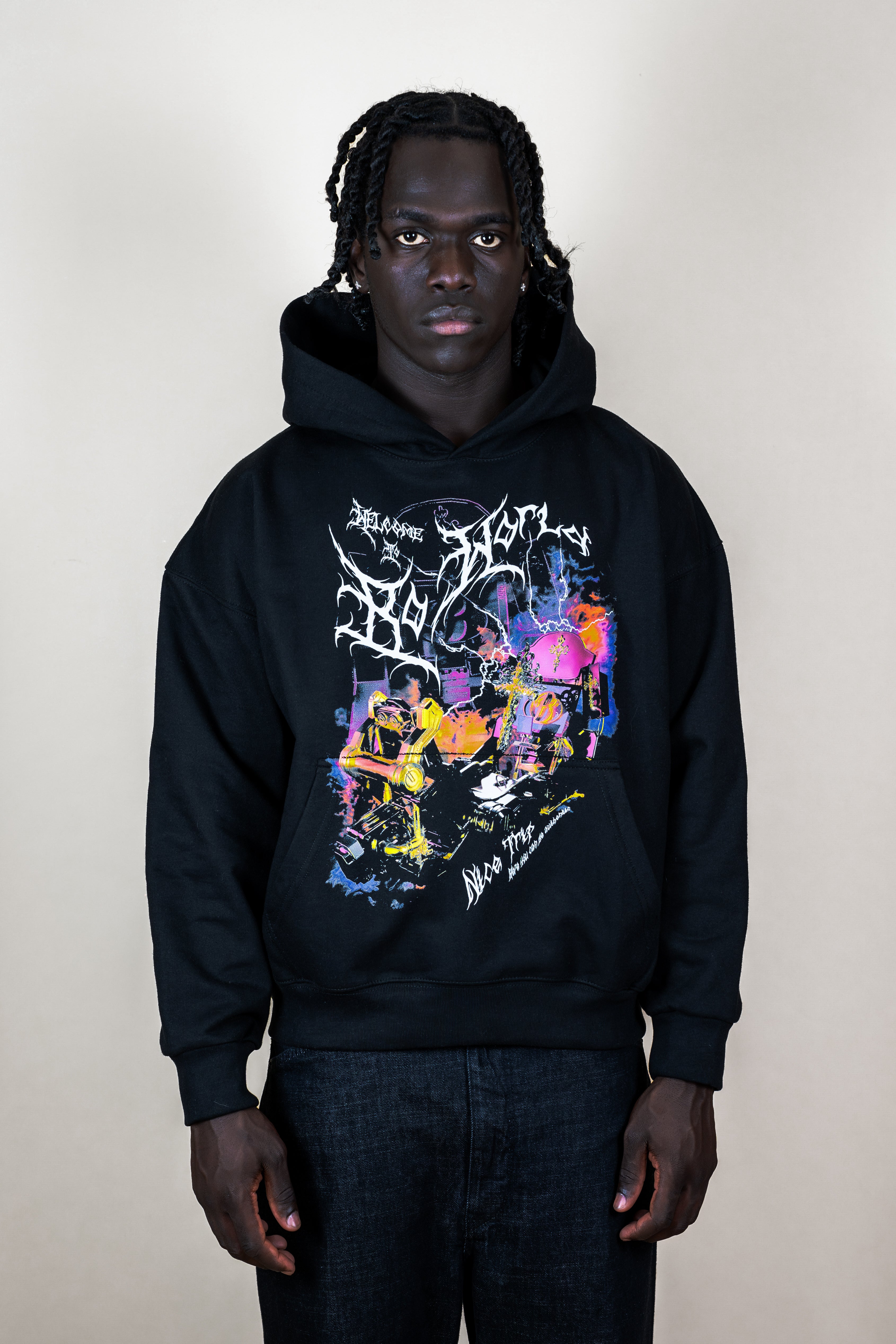 Hoodie black Bo world trip - Bo world edition