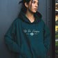 Hoodie oversize dark green Bo Martini - Summer series
