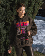 Hoodie jaspeado oversize Tokyo Shibuya set - Autumn series