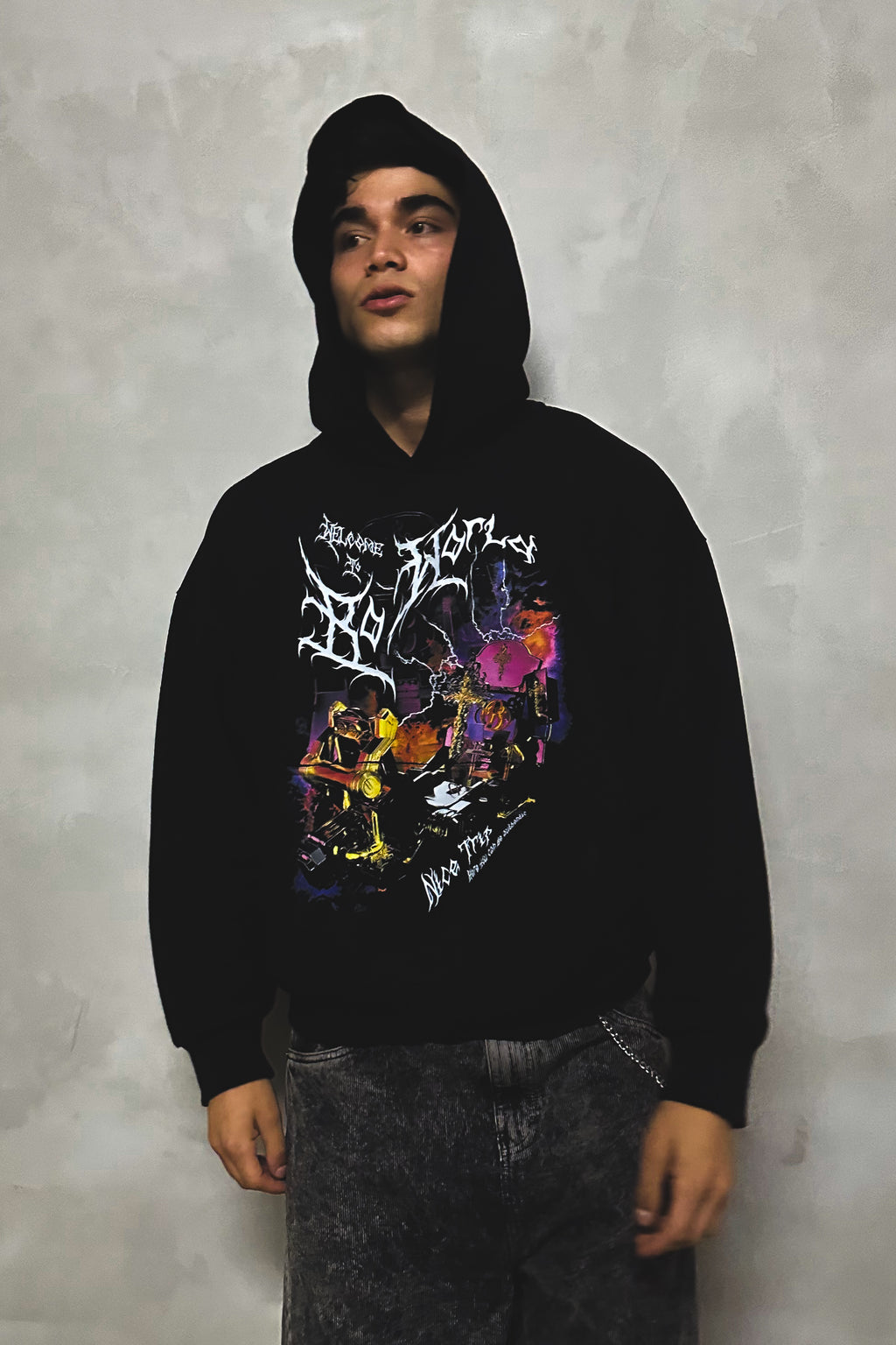 Hoodie black Bo world trip - Bo world edition