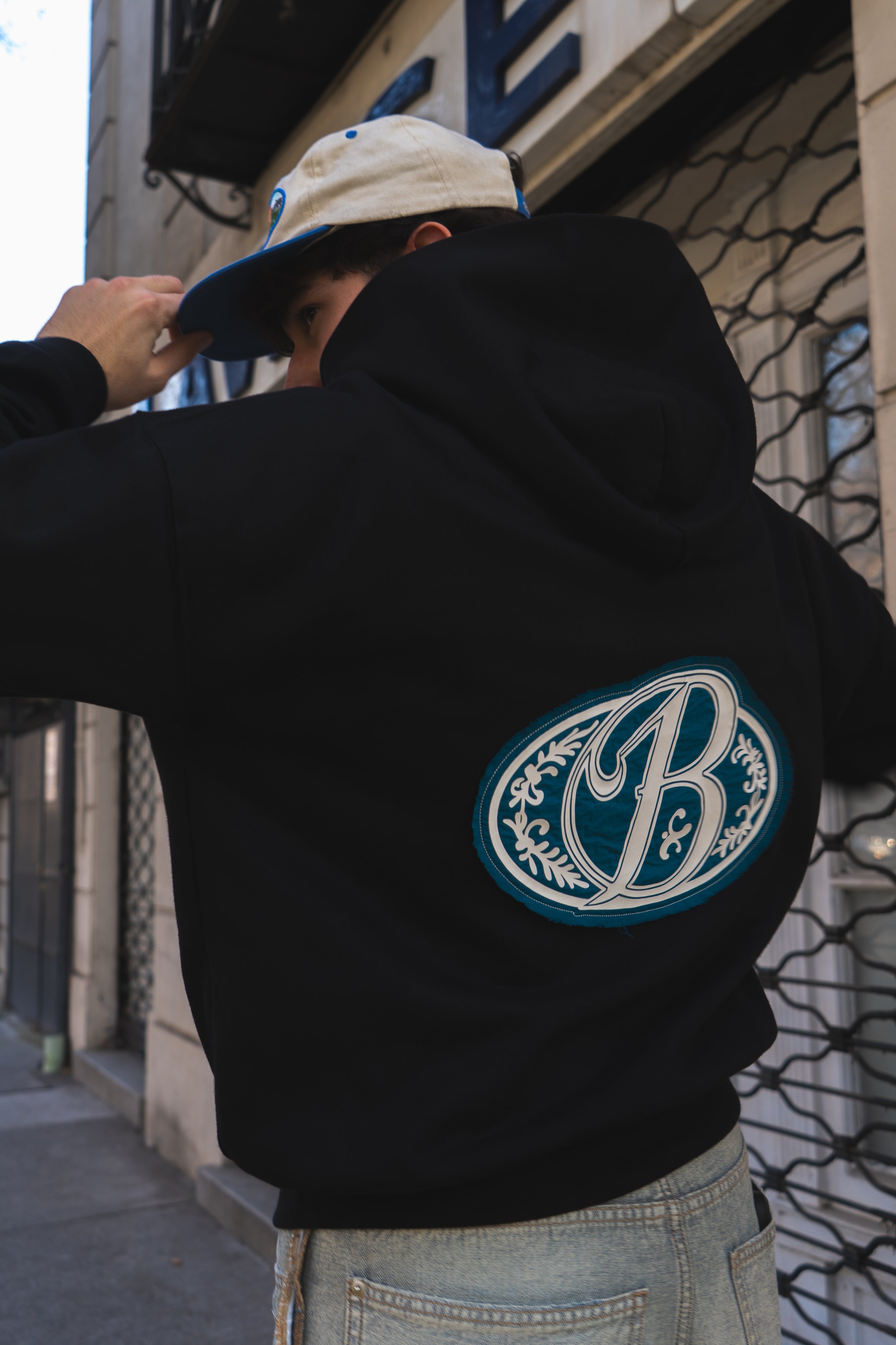 Hoodie black big logo 3D special edition