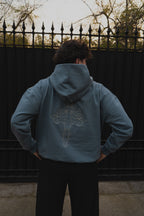 Hoodie grey Bo cross - Membership club series