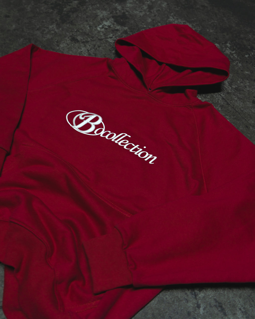 Hoodie red big logo 3D