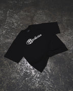 Polera heavycotton black big logo 3D