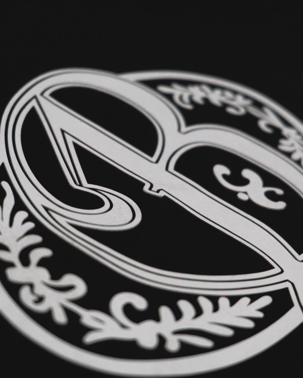 Polera heavycotton black big logo 3D