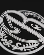 Polera heavycotton black big logo 3D