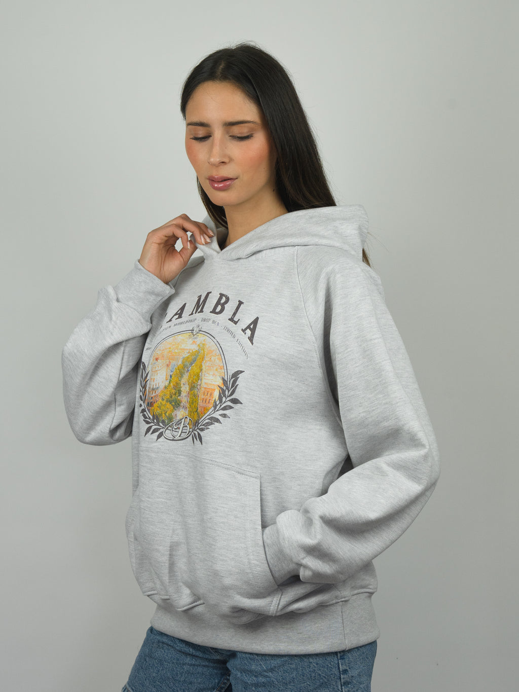 Hoodie Rambla gris