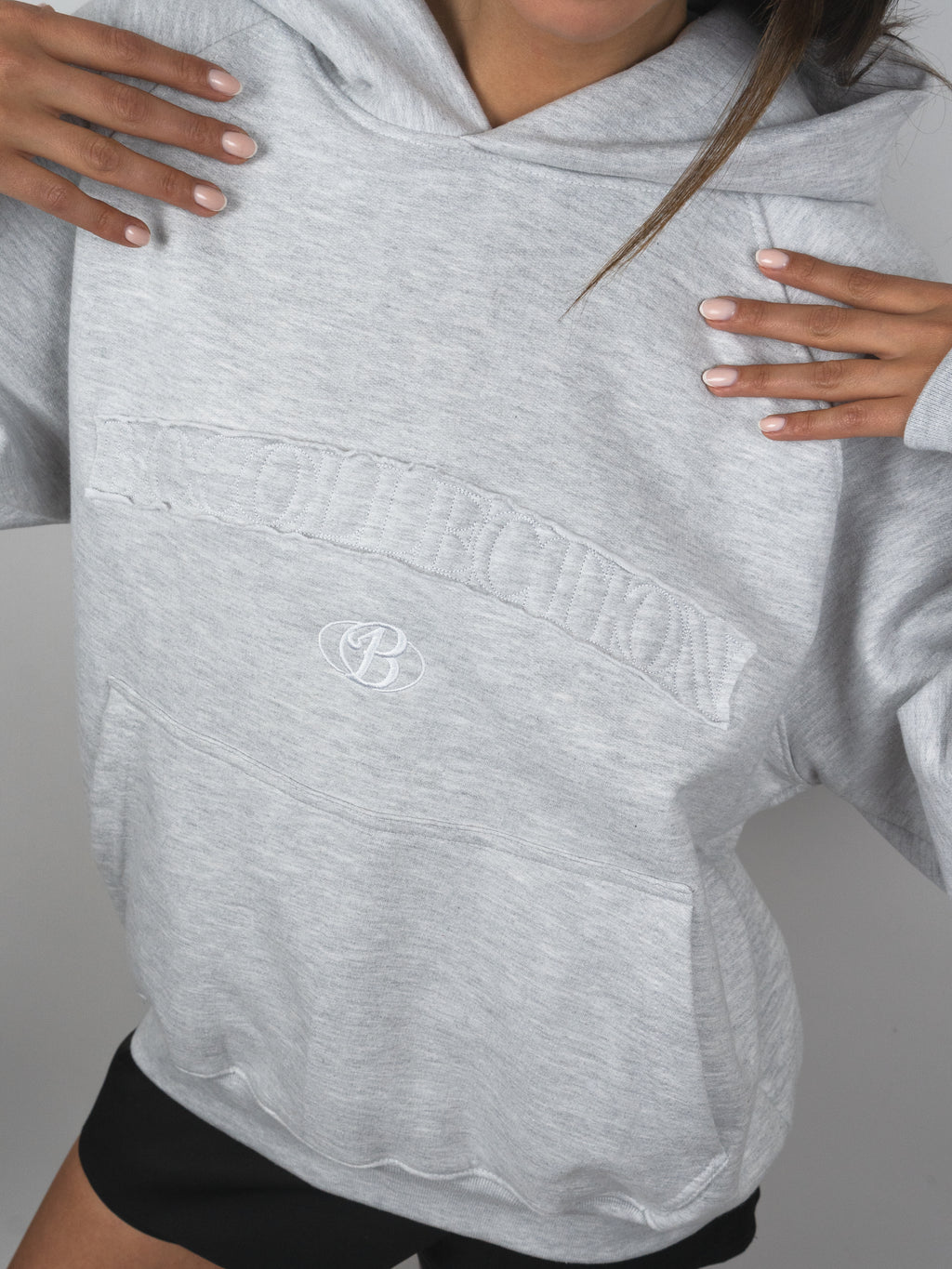 Hoodie Essential Gris