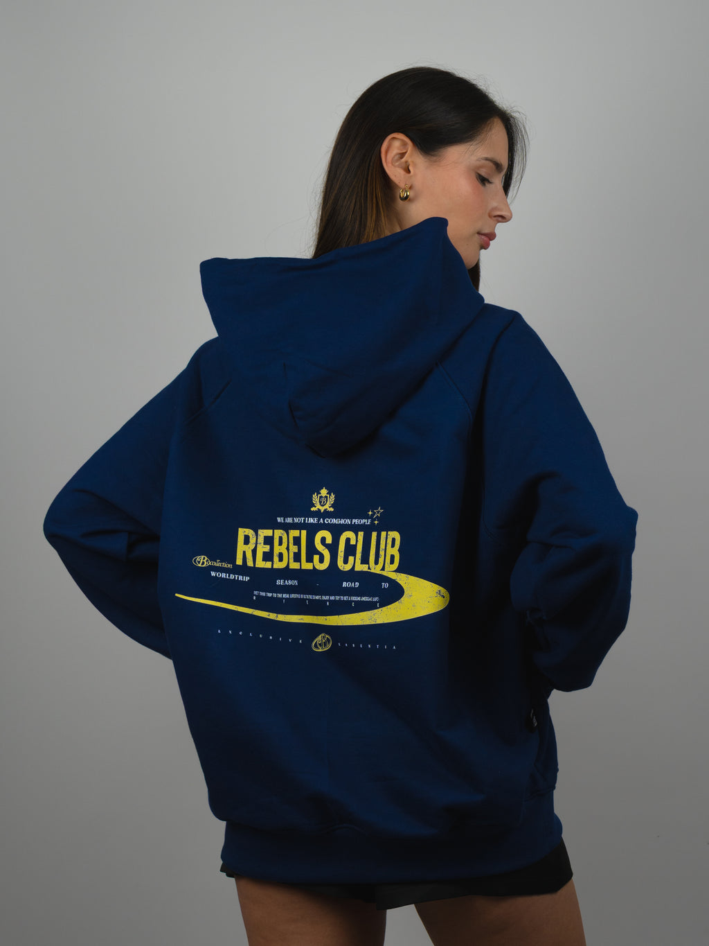 Hoodie Rebels club azul Francia