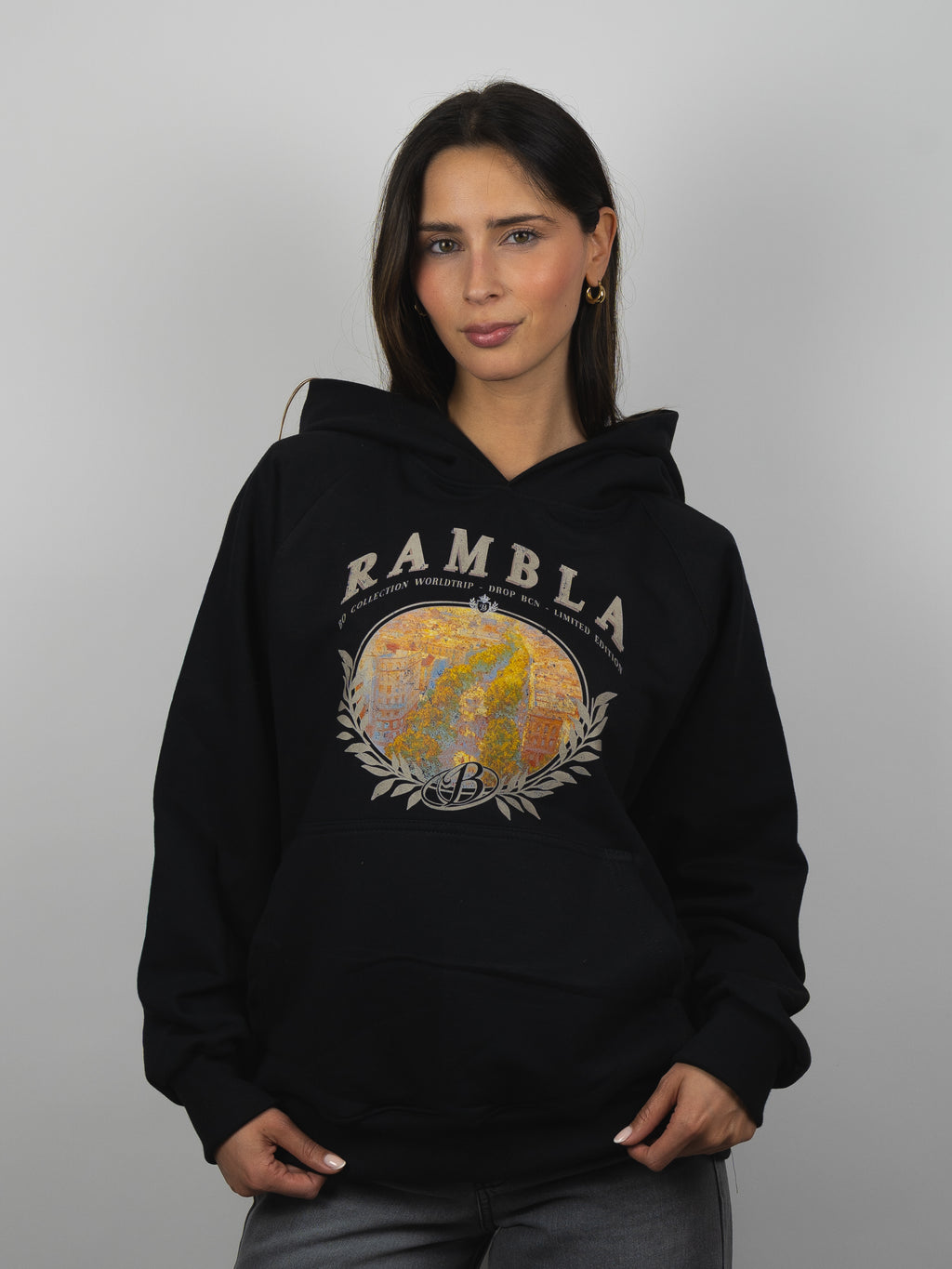 Hoodie Rambla negro