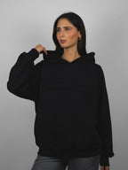 Hoodie Essential negro