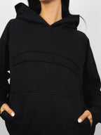 Hoodie Essential negro